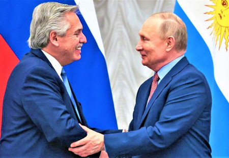 Vladimir Putin llamó a Alberto Fernández para felicitarlo por el campeonato mundial