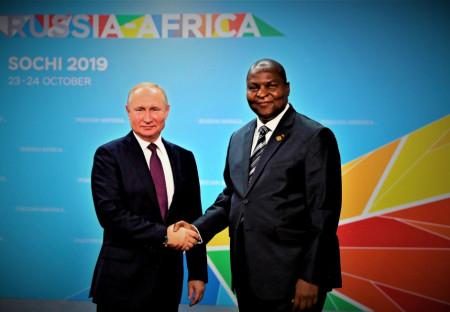 La República Centroafricana solicita a Rusia la construcción de una base militar ....