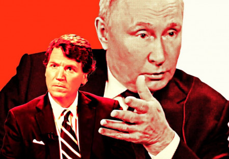 Entrevista de TUCKER CARLSON y PUTIN en ESPAÑOL. Completa, DOBLADA Y SUBTITULADA.