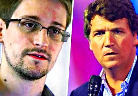 ¡IMPARABLE! TUCKER CARLSON AHORA VA POR ENTREVISTA CON SNOWDEN. TIEMBLA BIDEN