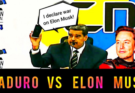 Maduro acusó a Musk de intentar apoderarse de Venezuela con misiles espaciales y lo llamó fascista