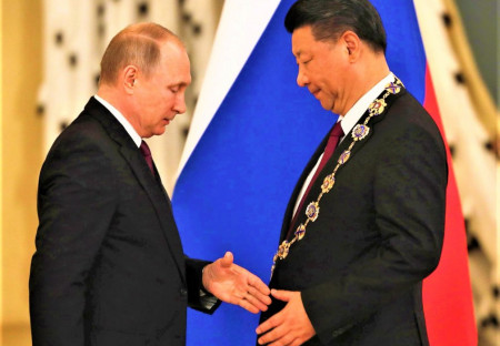 Patrulla aérea conjunta de Rusia y China sobre el mar de Japón