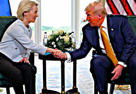 Para Donald Trump es un acuerdo, para Europa una capitulación