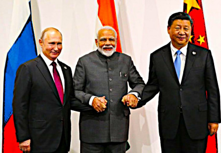 Xi, Putin y Modi consolidan un bloque insurrecto para quebrar la hegemonía occidental