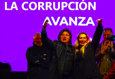 Escándalo de soborno golpea a Milei y desploma su imagen en Argentina