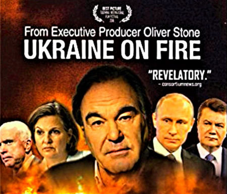 El documental “Ucrania en llamas” producido por Oliver Stone