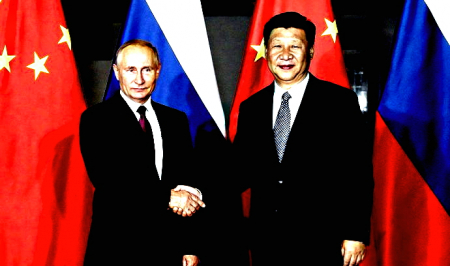 Los presidentes chino y ruso se reúnen en Samarcanda