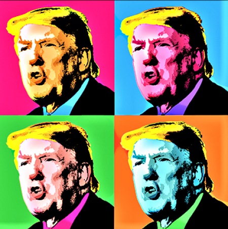 La respuesta de Trump a los demócratas nazis