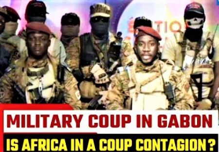 Ha habido un golpe de estado en Gabón...