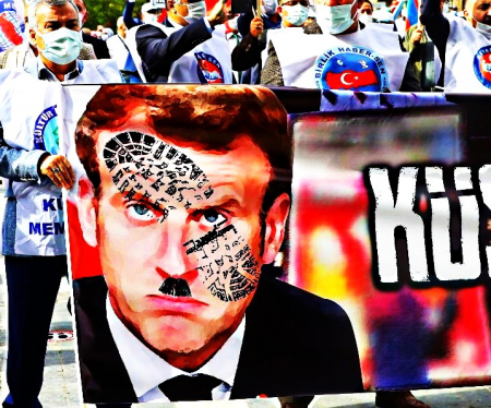 ¡¡¡La arrogancia del presidente francés Macron no tiene límites !!!