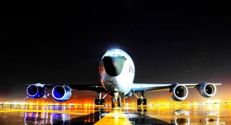 10 gigantescos Boeing KC-135 viajan desde EEUU a bases en Gran Bretaña.