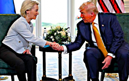 Para Donald Trump es un acuerdo, para Europa una capitulación